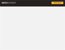 Tablet Screenshot of mooburger.net